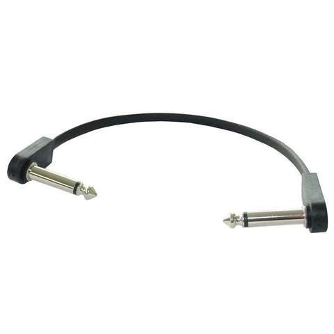 EBS PCF-DL18 18cm (7.08") Flat Patch Right Angle Guitar Patch Jumper Cable-ThePedalGuy