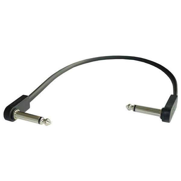 EBS PCF-DL28 28cm (11.02") Flat Patch Right Angle Guitar Patch Jumper Cable 3 Pack-ThePedalGuy