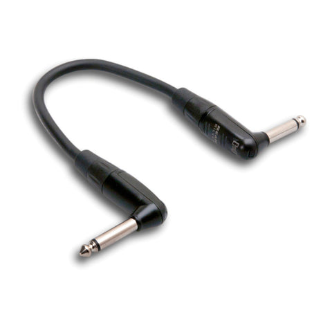 Hosa Pro 18 in Guitar Patch Cable REAN Right-angle to Same HGTR-001.5RR-ThePedalGuy