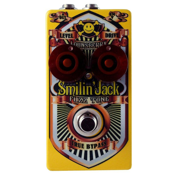 Lounsberry Pedals Smilin' Jack Fuzz Pedal-ThePedalGuy