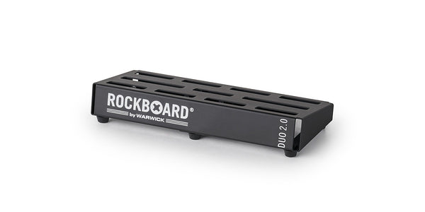RockBoard DUO 2.0 1.04' x 5.59" Pedalboard with Gig Bag, Hook & Loop Tape, Cable Ties-ThePedalGuy