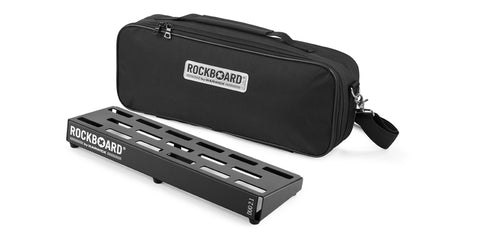 RockBoard DUO 2.1 1.50' x 5.75" Pedalboard with Gig Bag, Hook & Loop Tape, Cable Ties-ThePedalGuy