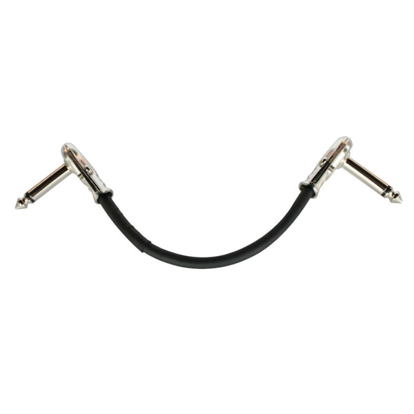 Outlaw Pedals 6" Instrument Patch Cables Right Angle 1/4" 3 Pack-ThePedalGuy