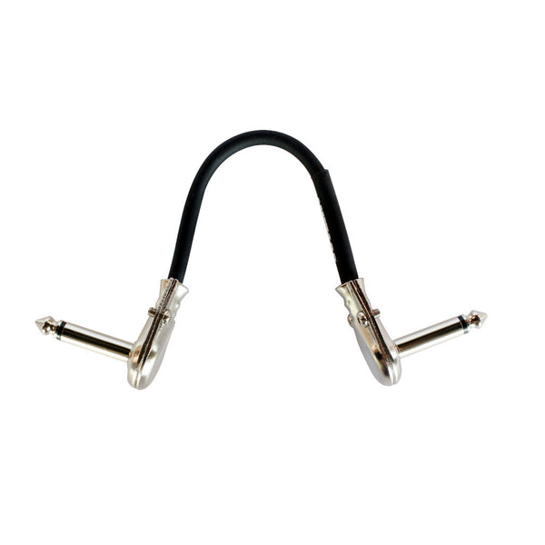 Outlaw Pedals 6" Instrument Patch Cables Right Angle 1/4" 6 Pack-ThePedalGuy